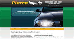 Desktop Screenshot of pierceimports.com